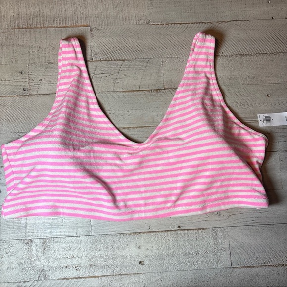 Women’s 4x Bikini Classic Terry Texture In Pink From Old Navy NWT! - Picture 2 of 16